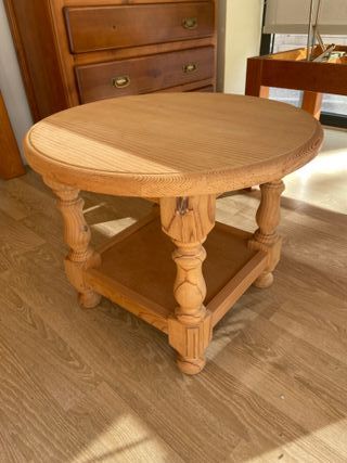Mesa de centro de madera