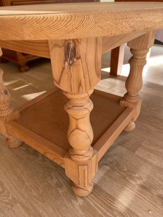 Mesa de centro de madera