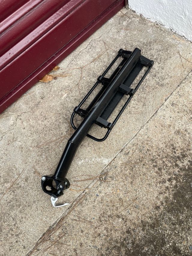 Portaequipajes para Bicicleta Negro