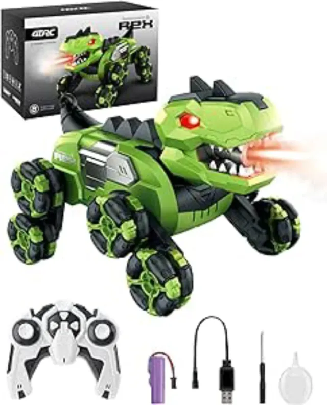 Coche Dinosaurio RC Mecánico
