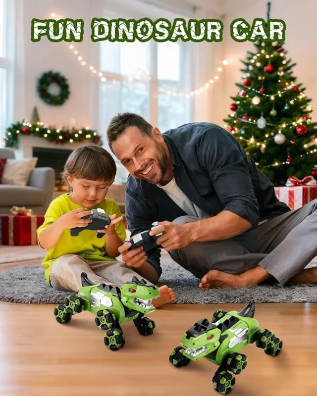 Coche Dinosaurio RC Mecánico