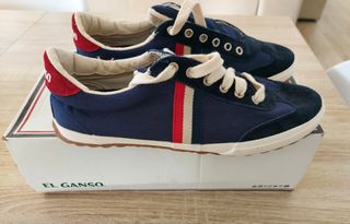 Zapatillas El Ganso Azul/Rojo Talla 39