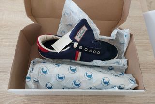 Zapatillas El Ganso Azul/Rojo Talla 39