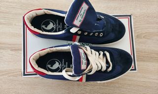 Zapatillas El Ganso Azul/Rojo Talla 39