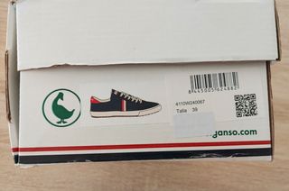 Zapatillas El Ganso Azul/Rojo Talla 39