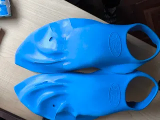 Aletas de goma azul aquasphera