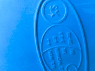 Aletas de goma azul aquasphera