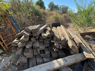 Traviesas de madera para proyectos
