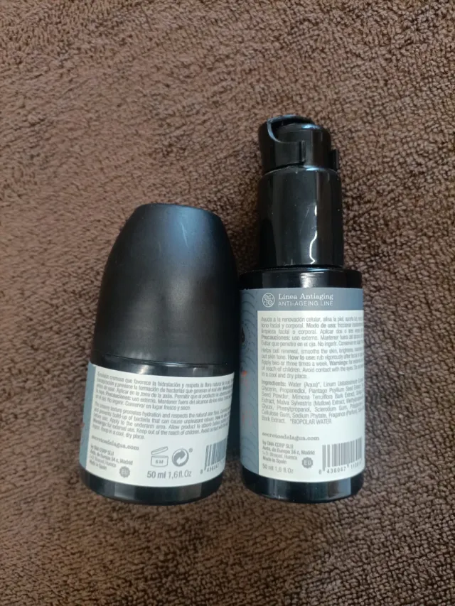 Secretos del Agua: Desodorante Luna y Exfoliante