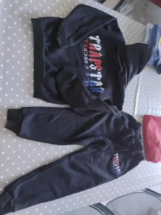 Tuta Trapstar bimbo nera tg 130 invernale