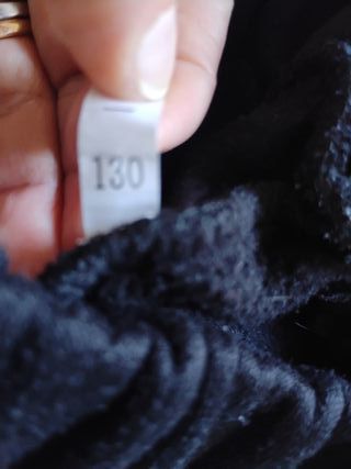 Tuta Trapstar bimbo nera tg 130 invernale