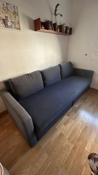 Sofá Cama IKEA FRIHETEN 3 Plazas Gris