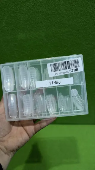 120 Piezas Moldes Uñas Silicona