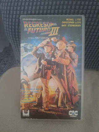Regreso al Futuro III VHS