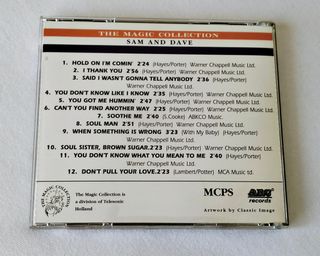 Sam & Dave- Lote 2 CDs Soul
