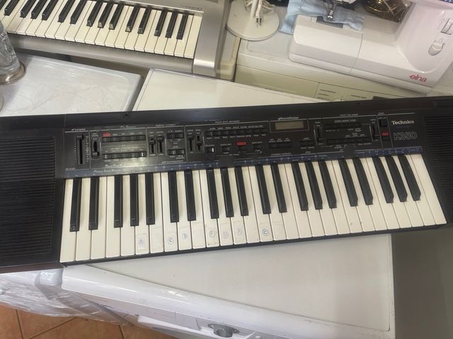 Teclado Technics K350 1986 Negro