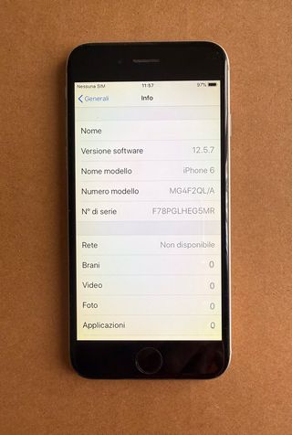 iPhone 6 Argento 64 GB