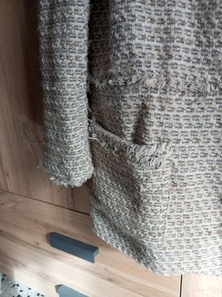 Chaqueta Zara Beige Talla M