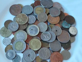 Lote 100 monedas del mundo