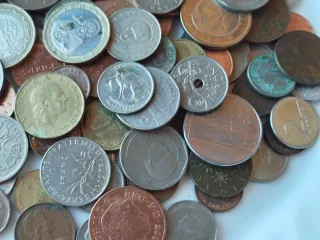 Lote 100 monedas del mundo