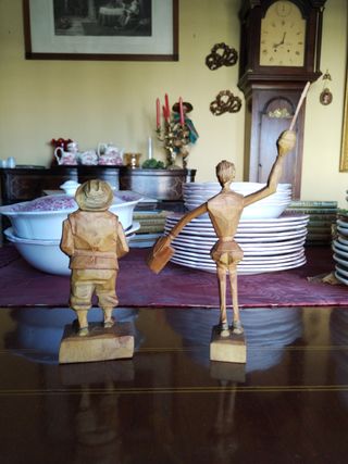 Figuras Don Quijote y Sancho Panza