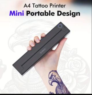 Impresora Térmica Tattoo A4 + 10 Hojas