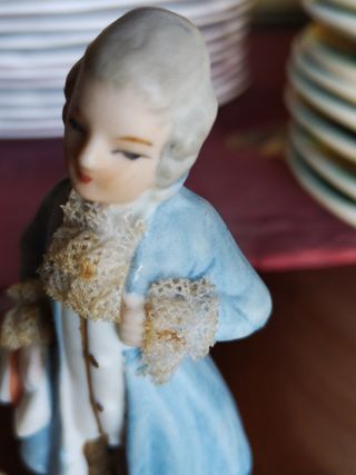 Pareja figuras porcelana