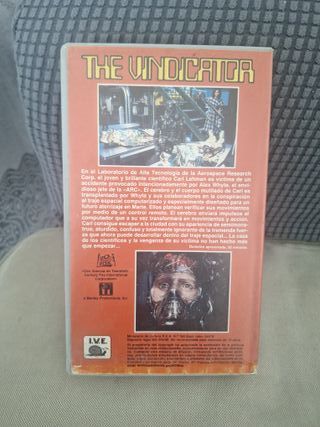 VHS The Vindicator (Español/Inglés)