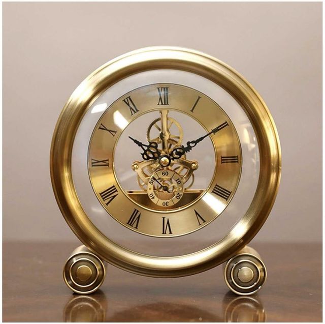 Orologio da tavolo meccanico vintage