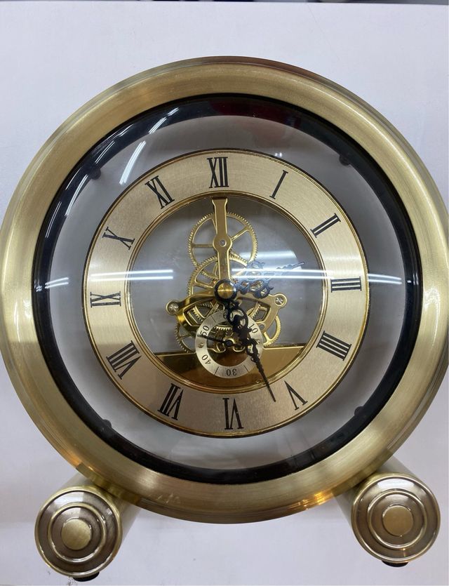 Orologio da tavolo meccanico vintage