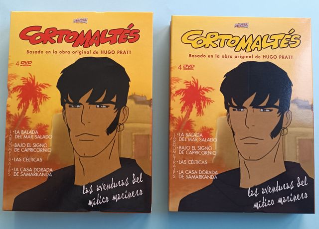 COFRE 4 DVD CORTO MALTÉS