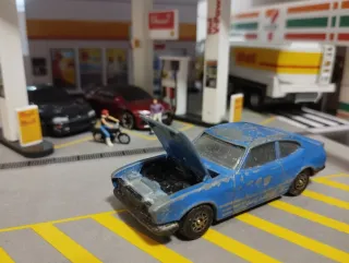 Ford Capri Corgi Azul