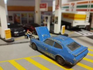 Ford Capri Corgi Azul