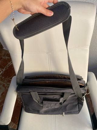 Funda portátil gris