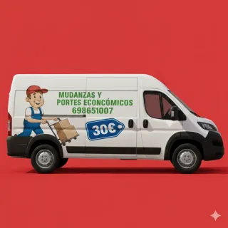 Mudanzas y portes económicos 698652407 30€