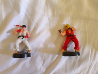 Ryu Y Ken Street Fighter Muñecos 10Cm - Nuevos