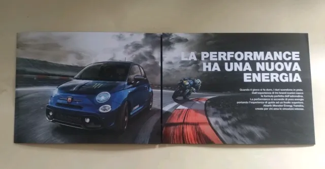 Abarth monster energy Yamaha 165 cv Brochure 2020