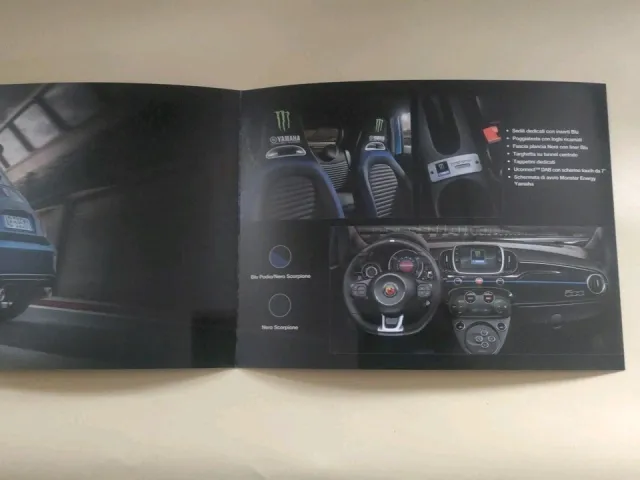 Abarth monster energy Yamaha 165 cv Brochure 2020