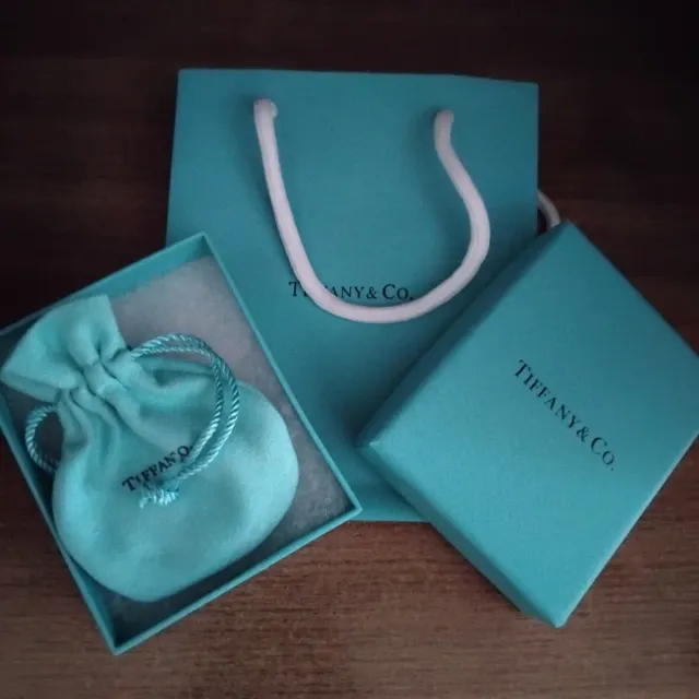 Collana Tiffany & Co. cuore rosa e argento