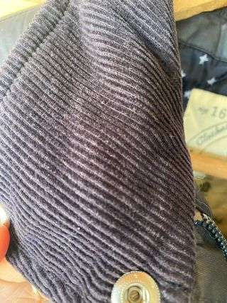 Parka azul infantil . talla 16