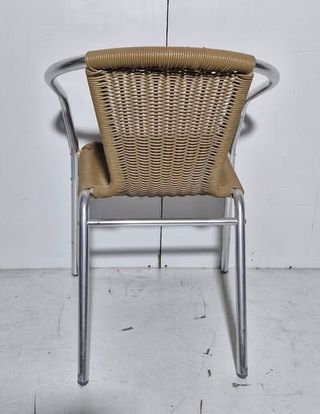 25793 SILLA TERRAZA (ALUMINIO/RATAN)