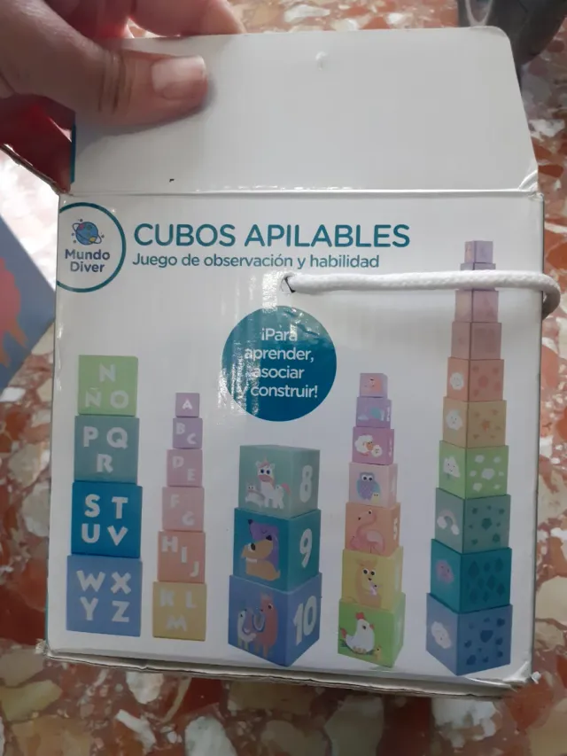 Cubos apilables Mundo Diver