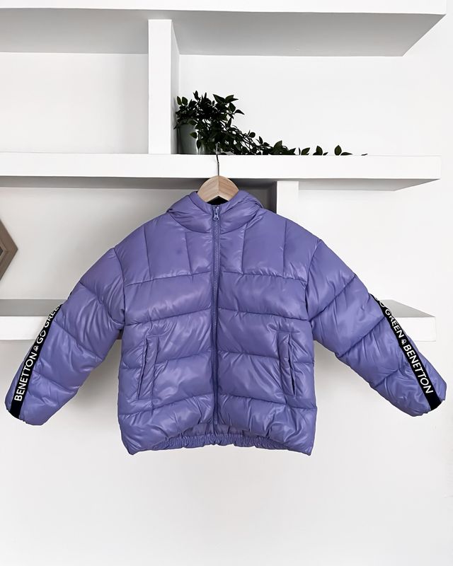 Abrigo plumífero United Colors of Benetton niña 7