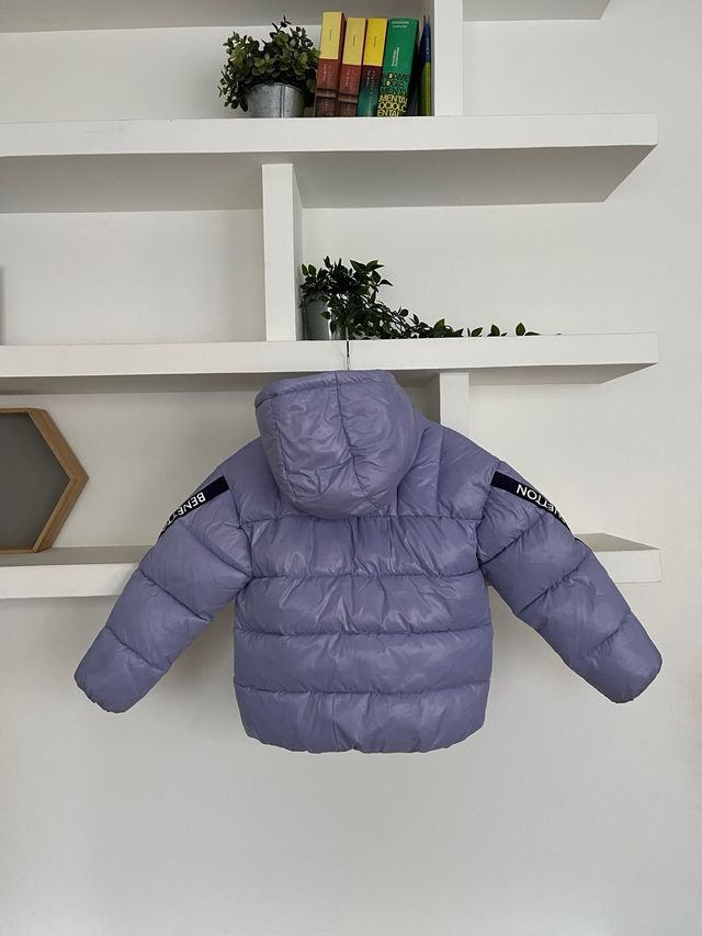 Abrigo plumífero United Colors of Benetton niña 7