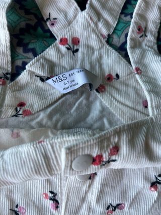 Mono de pana M&S 6-7 años