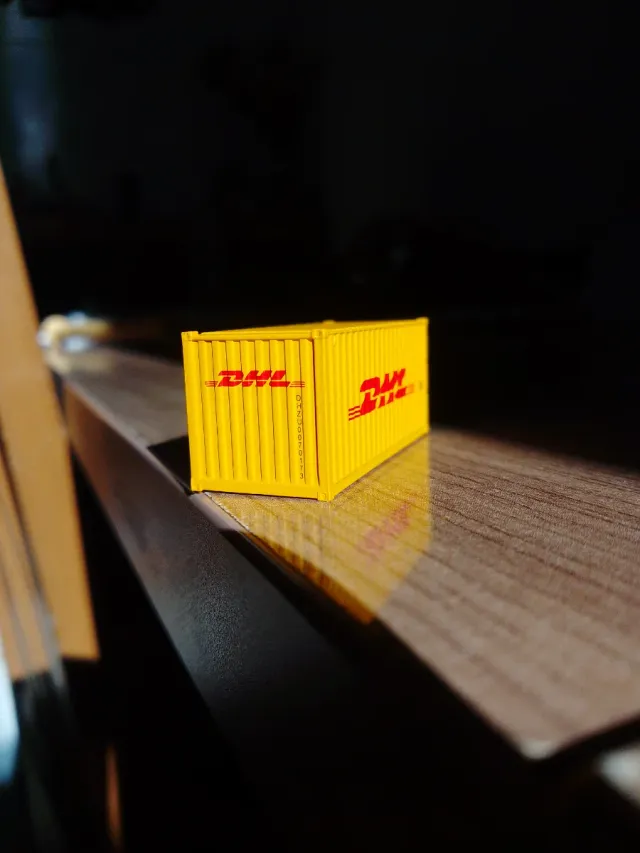 Contenedor DHL Escala N 1:160