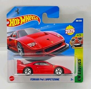 Hot Wheels Ferrari F40 Competizione Nuevo