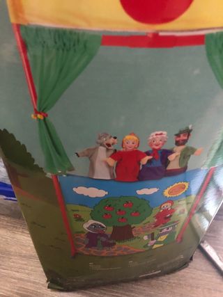 Teatro de marionetas infantil