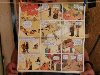 PÓSTER GASOLINE ALLEY. FRANK KING. TOUTAIN