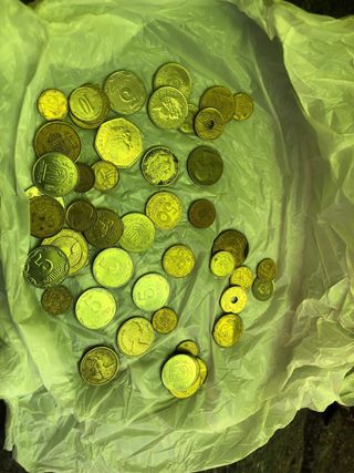Lote de monedas variadas
